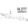 MTS 04.3777 Catalytic Converter